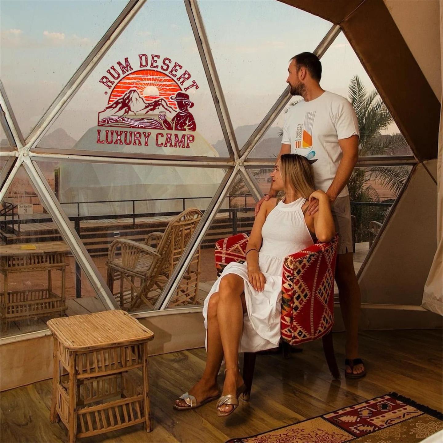 Rum Desert Luxury Camp & Bubble Room Wadi Rum Exterior foto