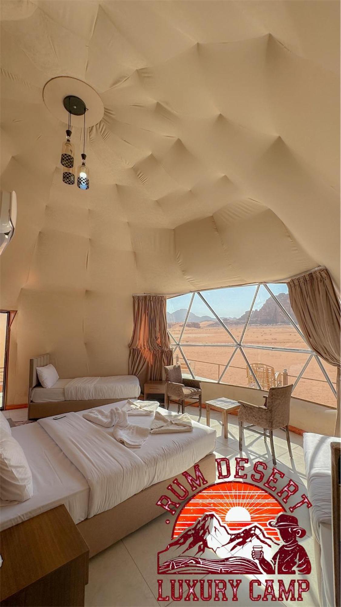 Rum Desert Luxury Camp & Bubble Room Wadi Rum Exterior foto