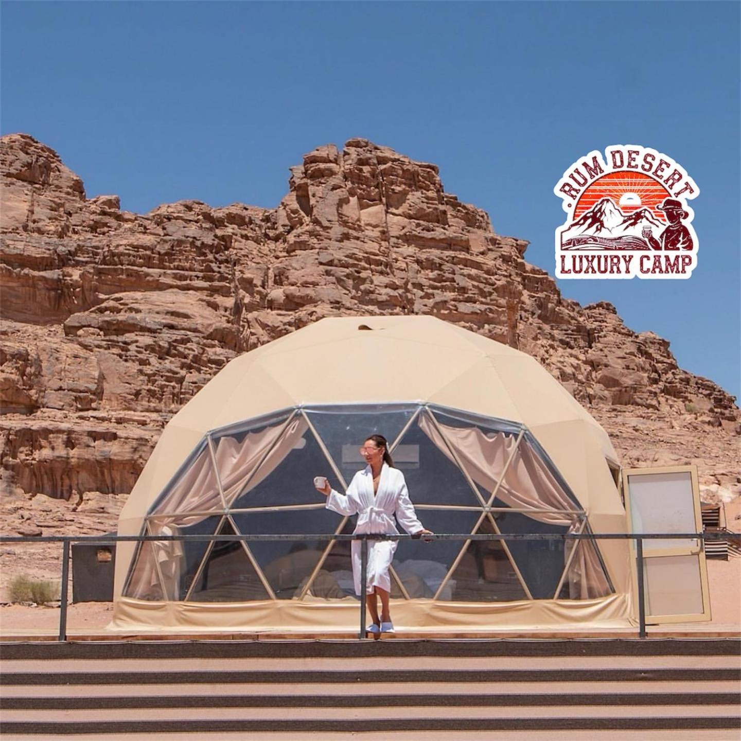 Rum Desert Luxury Camp & Bubble Room Wadi Rum Exterior foto