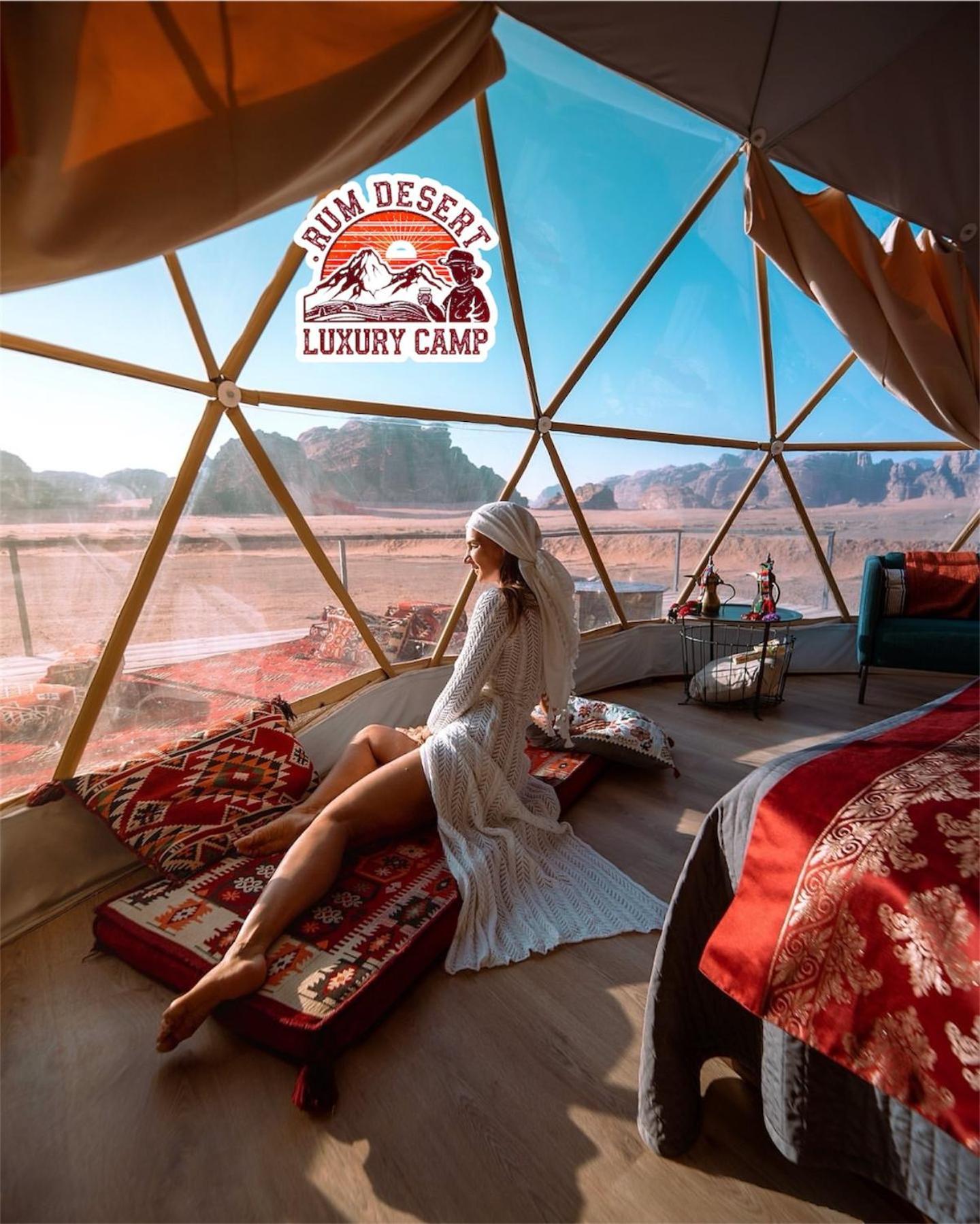 Rum Desert Luxury Camp & Bubble Room Wadi Rum Exterior foto