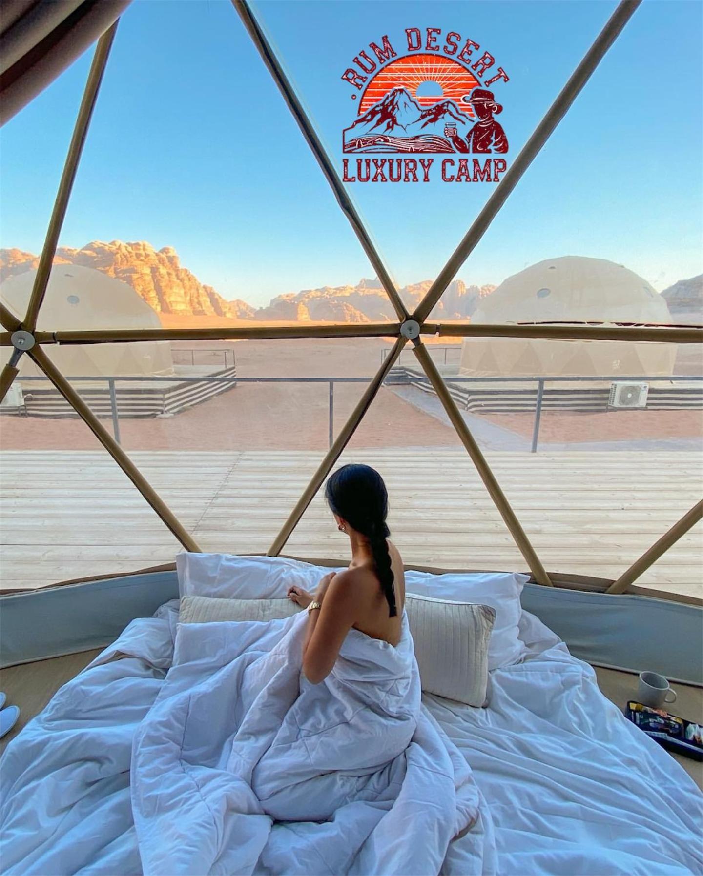 Rum Desert Luxury Camp & Bubble Room Wadi Rum Exterior foto