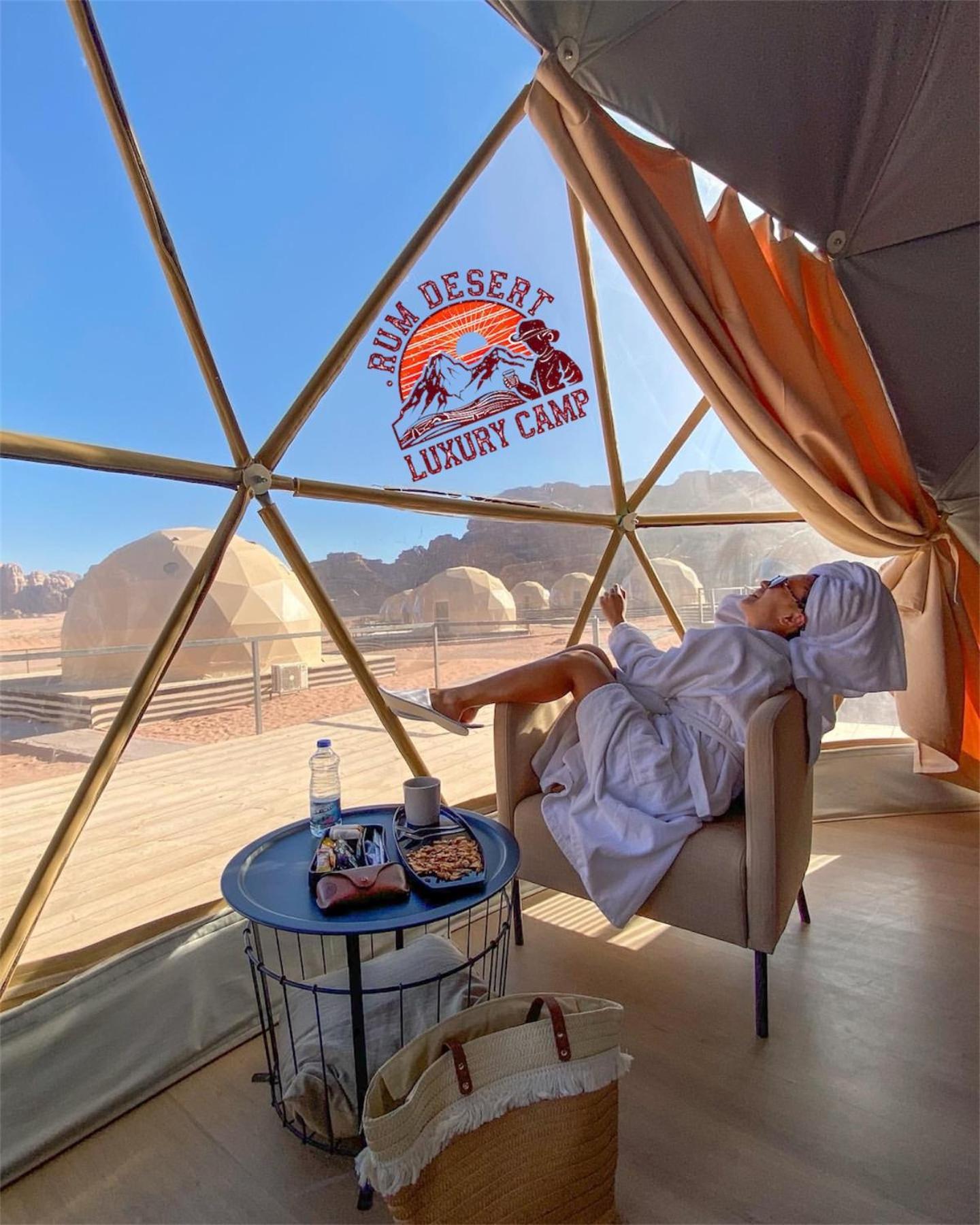 Rum Desert Luxury Camp & Bubble Room Wadi Rum Exterior foto